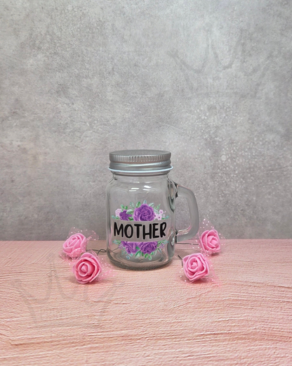 'Mother' Mini Mason Favour Jar
