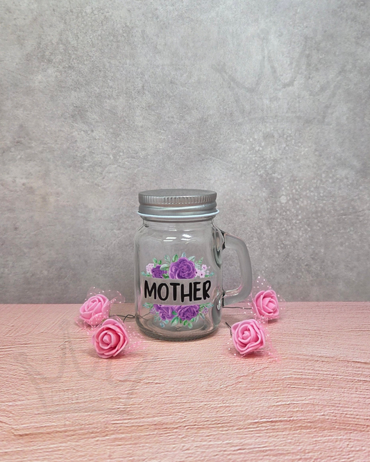 'Mother' Mini Mason Favour Jar