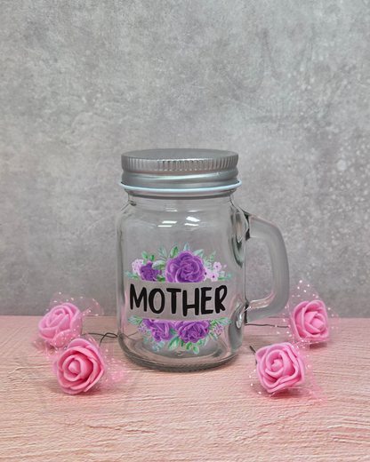 'Mother' Mini Mason Favour Jar