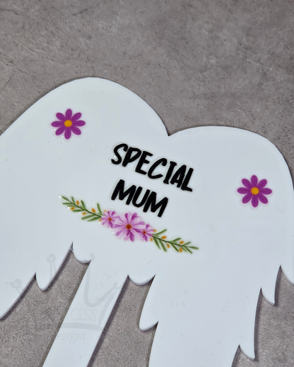 'Special Mum' Memorial Plant Pot Marker