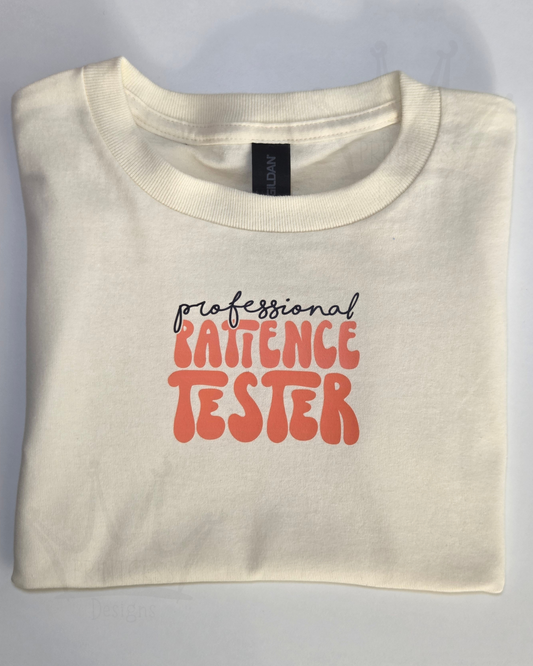 'Professional Patience Tester' - Children's Tee