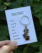 Paw Print Keyring