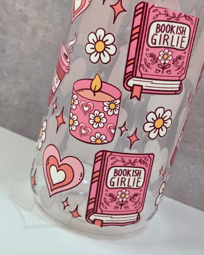 'Bookish Girlie' Plastic Libby Cup