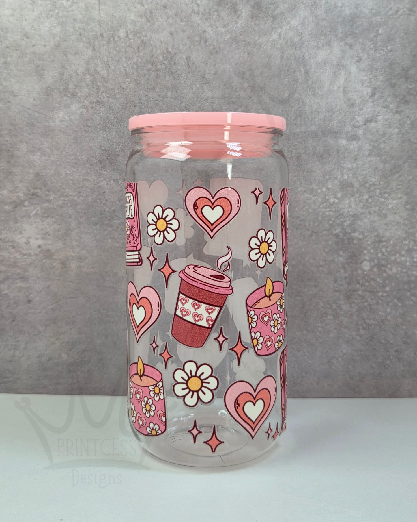 'Bookish Girlie' Plastic Libby Cup