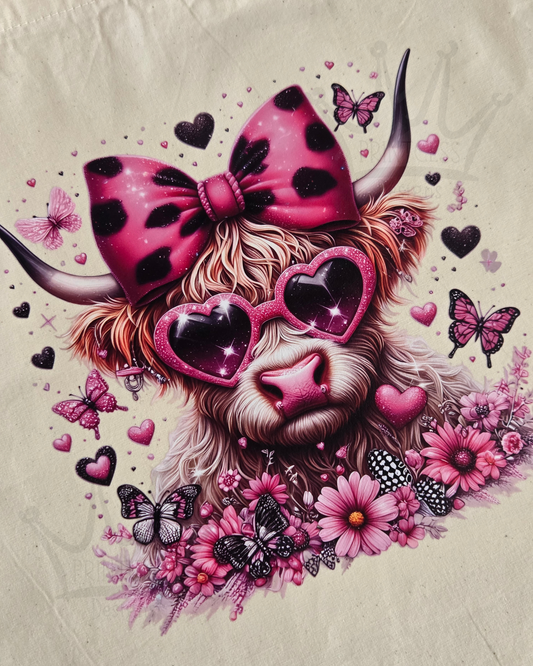 Highland Cow Tote Bag