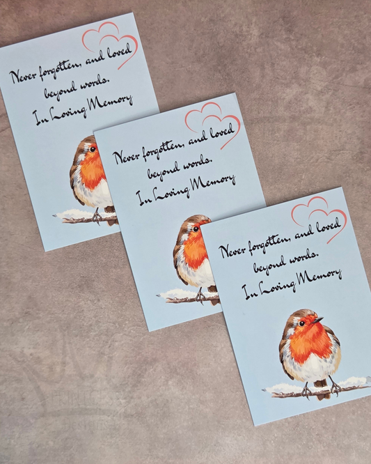 In Loving Memory - Robin Keepsake Print