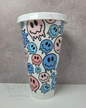 Smiley Faces 24oz Tumbler