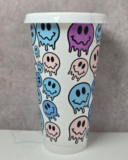 Smiley Faces 24oz Tumbler