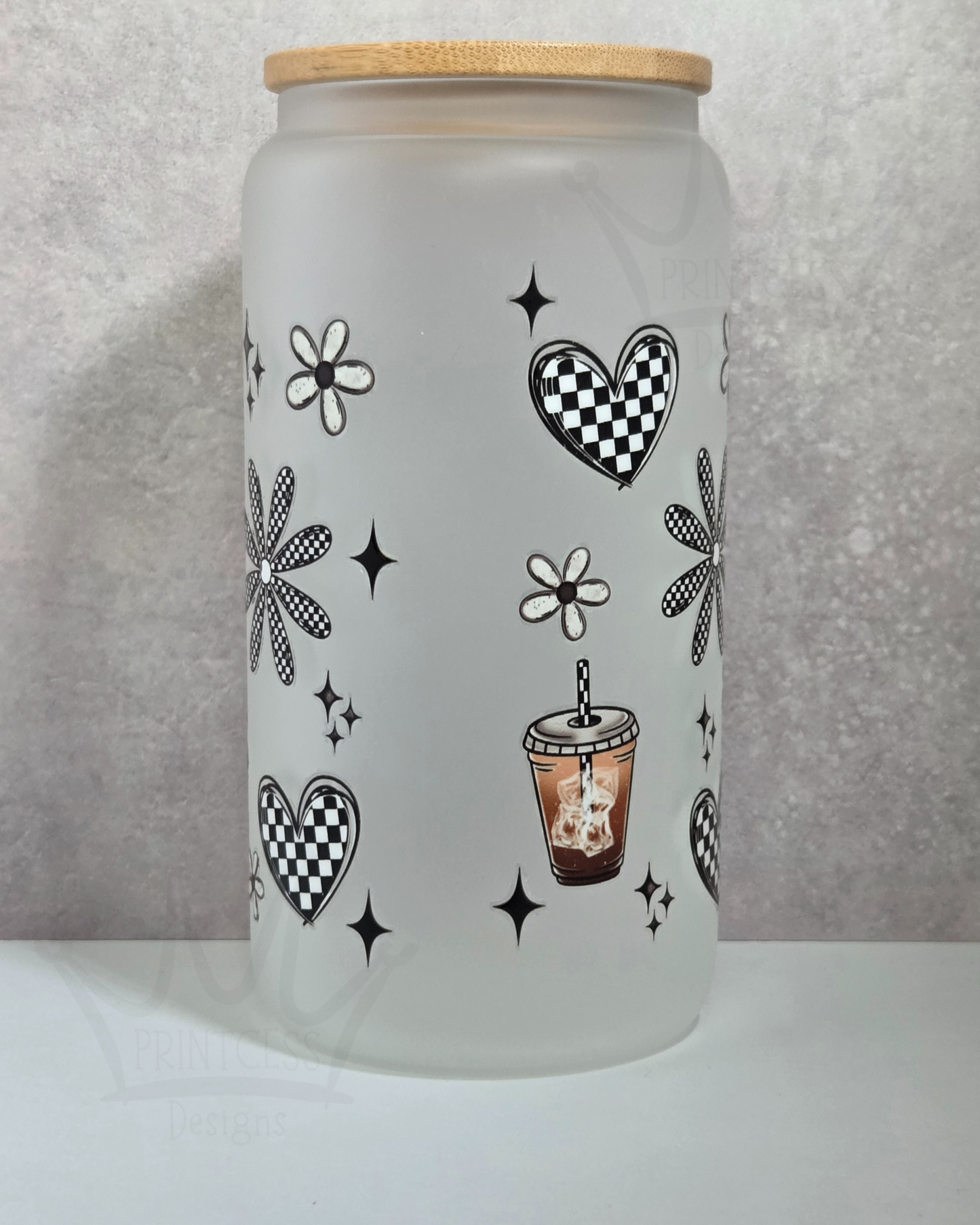 'Social Anxiety, Don't like People' 16oz Glass Libby