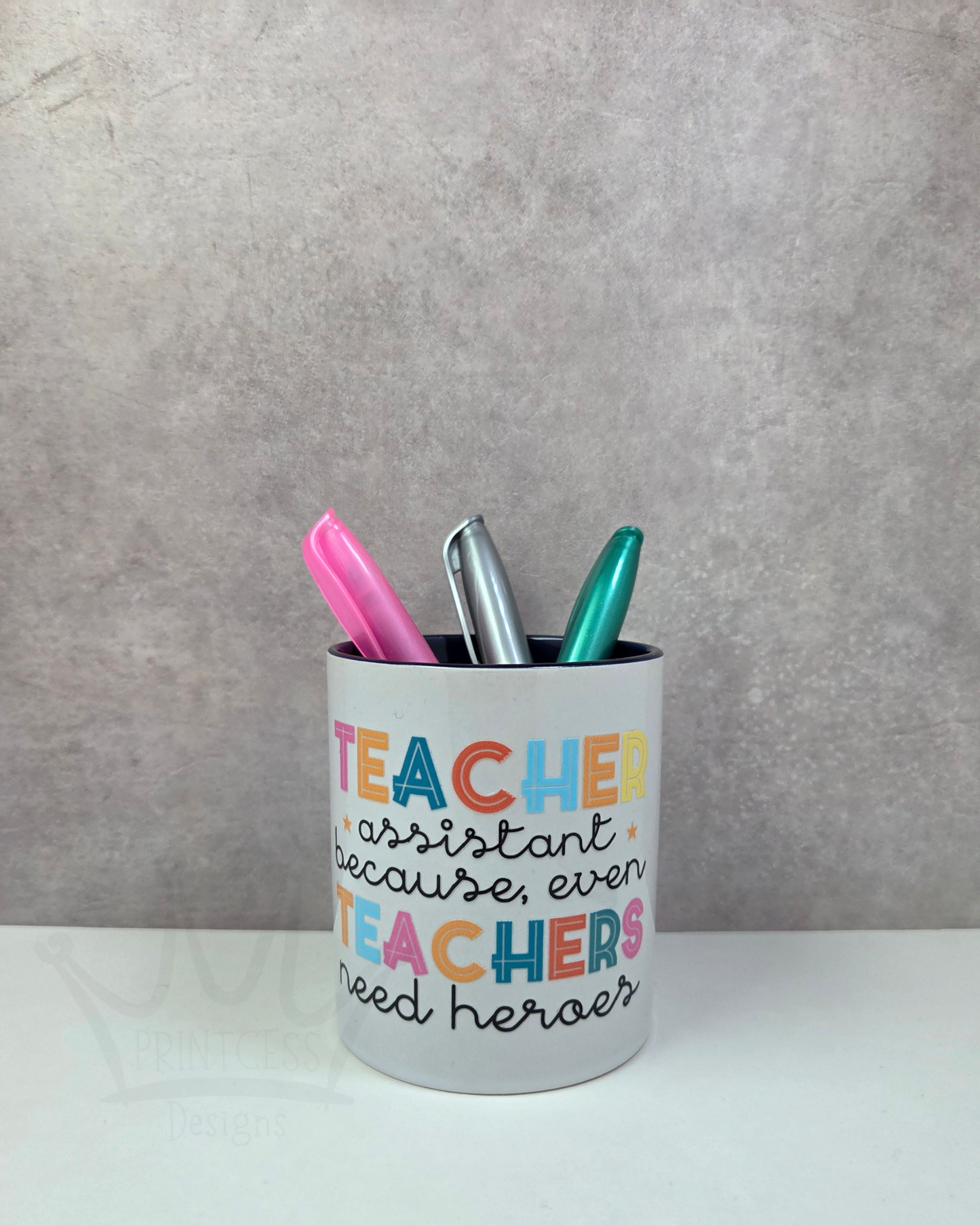 'Teacher Assistant' Ceramic Pen Pot