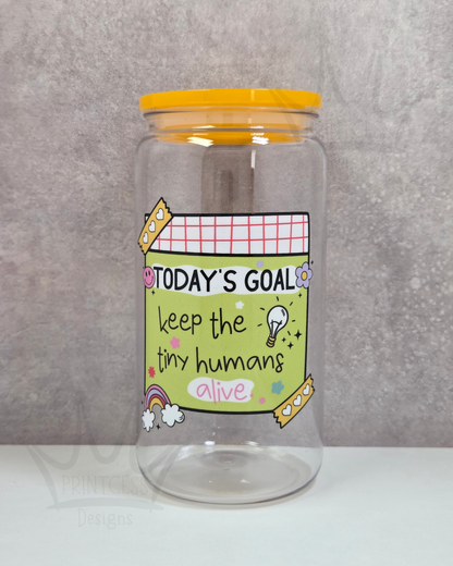 'Teacher Goals' - Plastic Libby