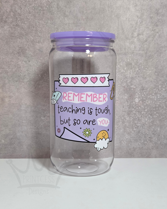 'Teaching is Tough' Plastic Libby