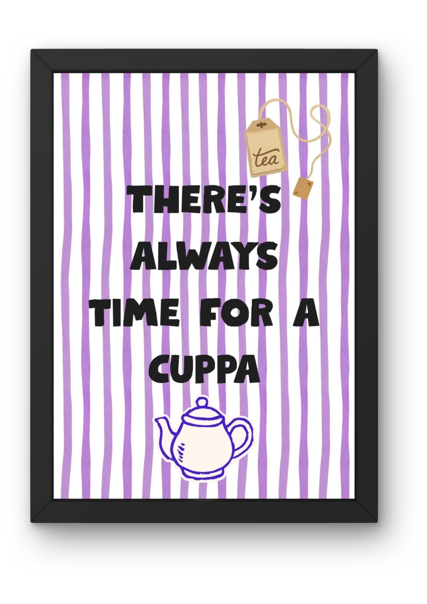 Time for a Cuppa Print - A4