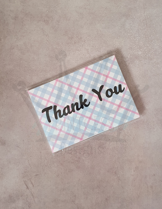 Thankyou Notecards - Pastels