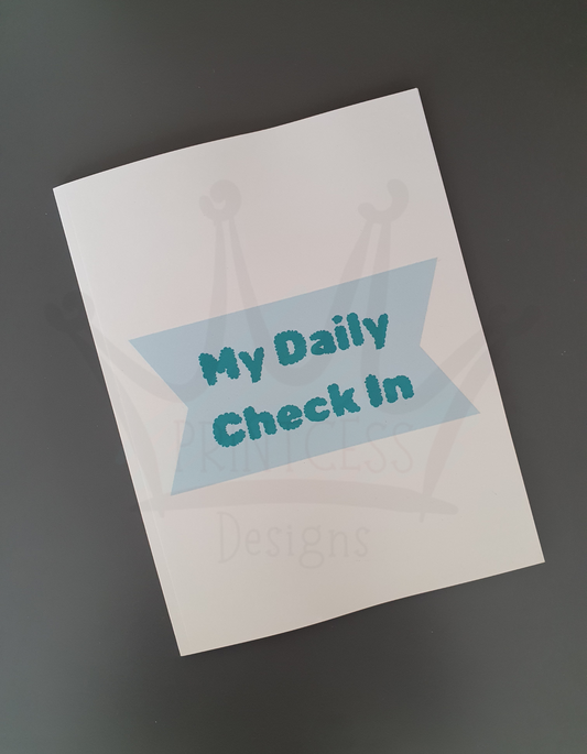 My Daily Check-In Journal - Paperback