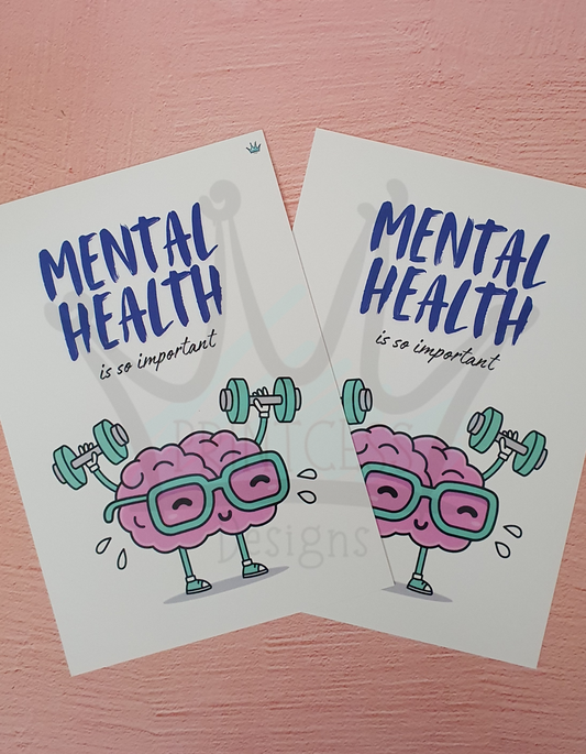 Mental Health A5 Print