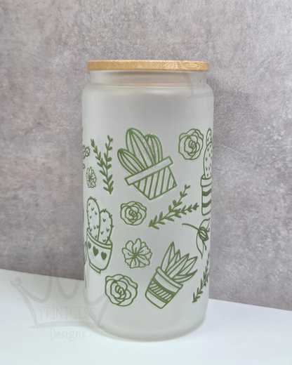 'Green Cacti' Libby Glass