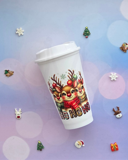 'HoHoHo Reindeer' 16oz Cup