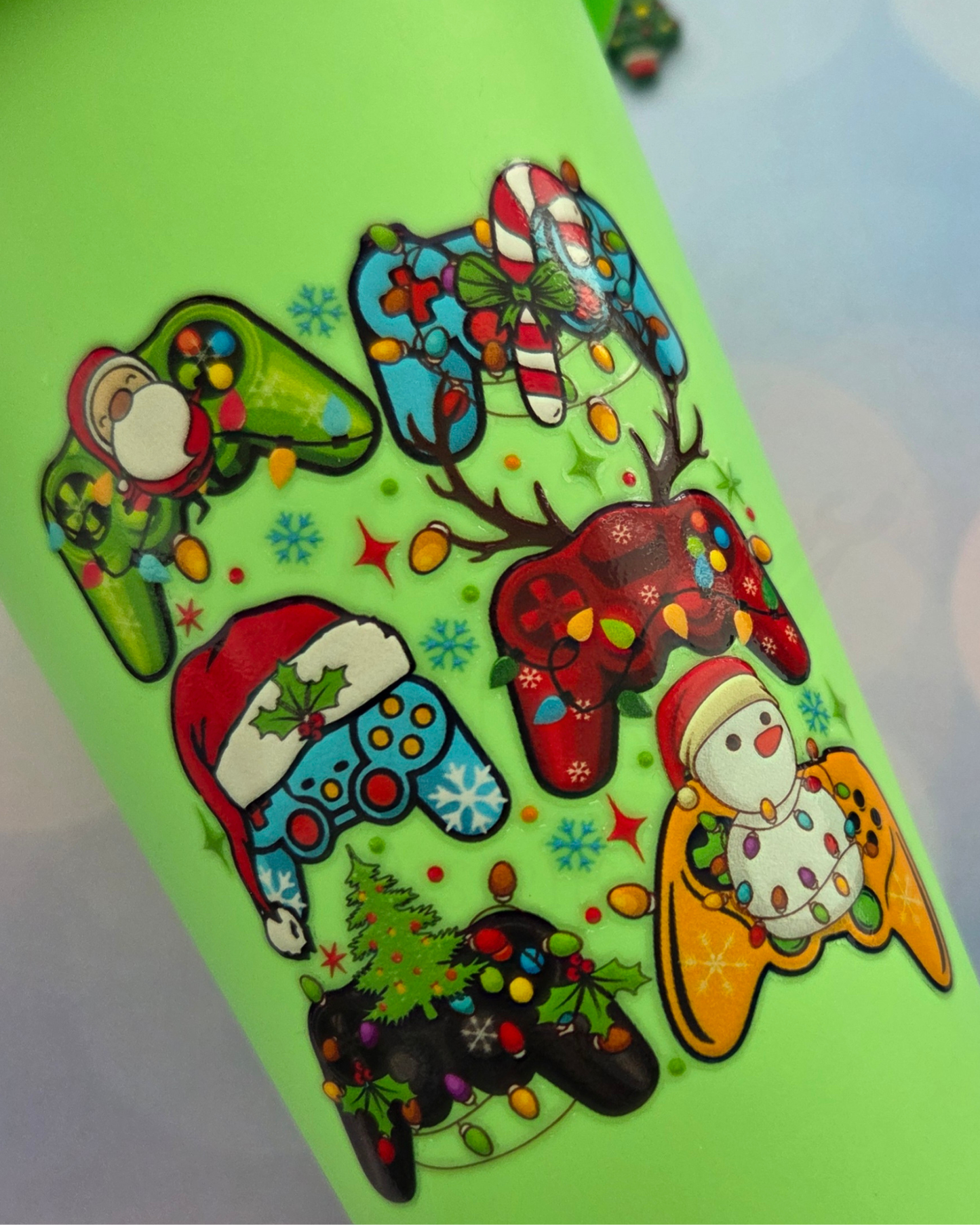 'Christmas Gamer' 24oz Tumbler