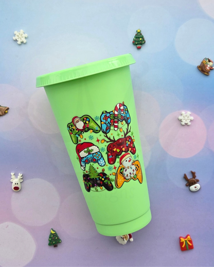 'Christmas Gamer' 24oz Tumbler