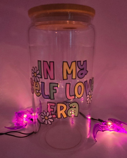 'Self Love' 16oz Libby Glass