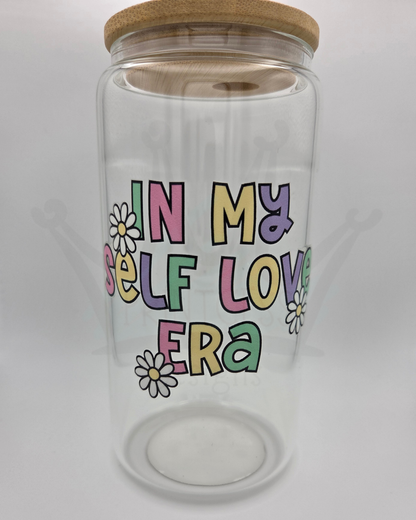 'Self Love' 16oz Libby Glass