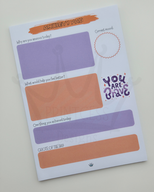 Anxiety Pad A5 Notepad